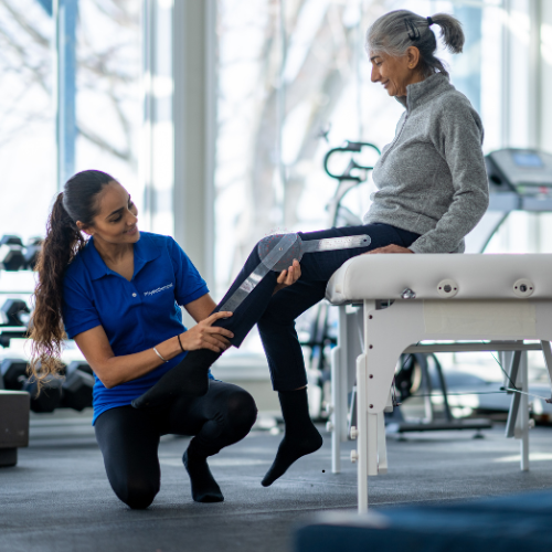 Physiotherapy session at Physio Dynamics