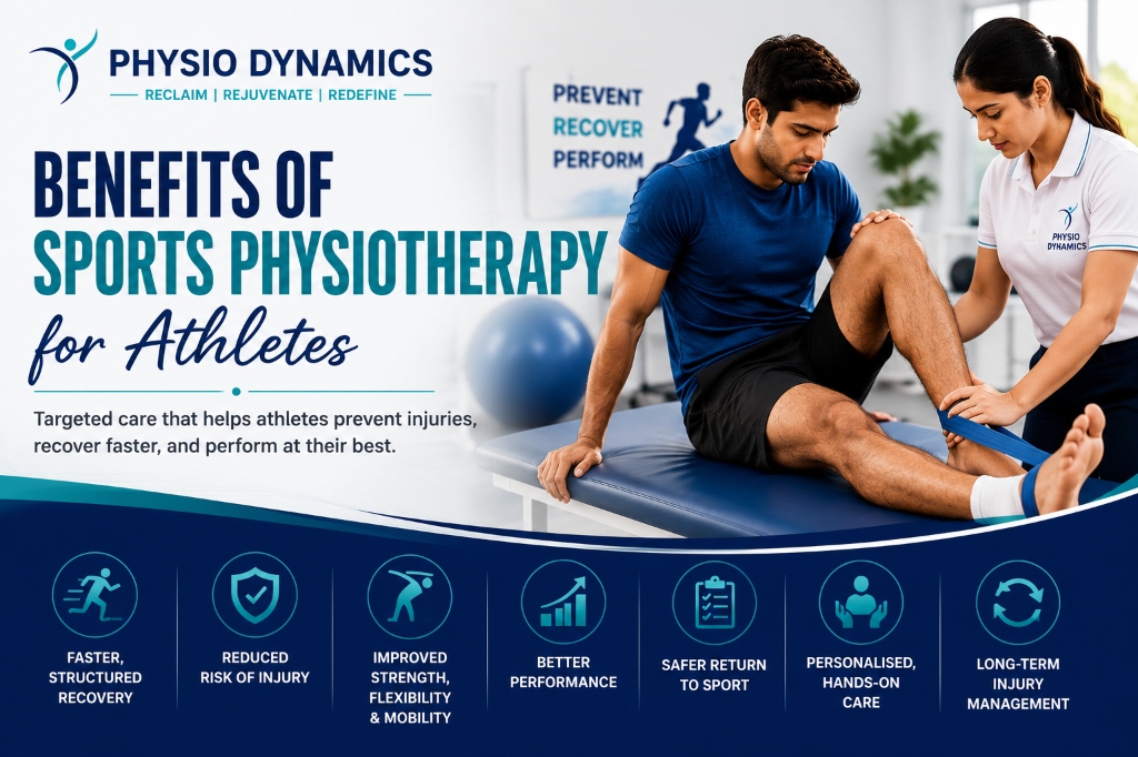 Athlete undergoing sports physiotherapy assessment at Physio Dynamics, Panamaram, Wayanad